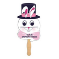 Bunny on a Stick Holiday Fun Fan